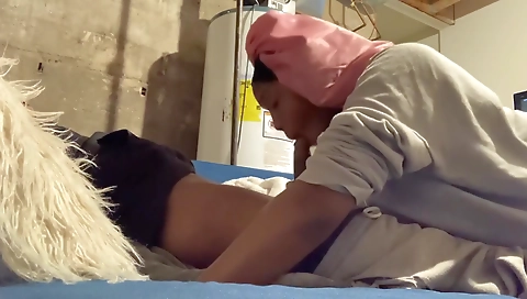 Slutty girl's wet pussy is ready for her