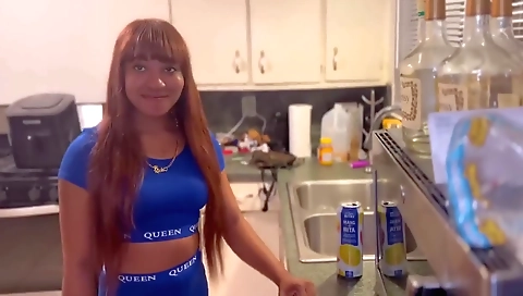 Sexy blonde fucked by her boyfriend