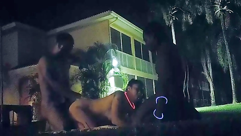 Mailf and fucked by wet as obsess