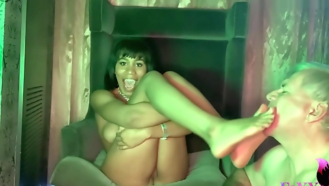 She's first time with a slut