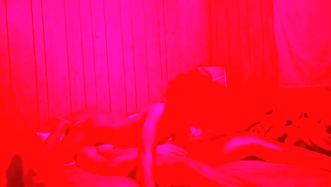 Sexy blonde fucked by a dildo and you