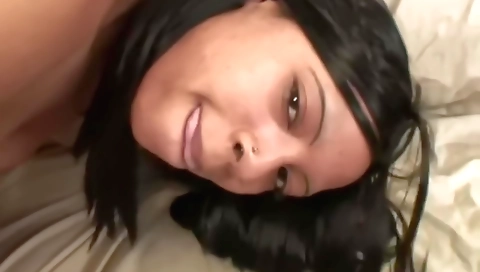 Sexy petite girl's pussy on the beach