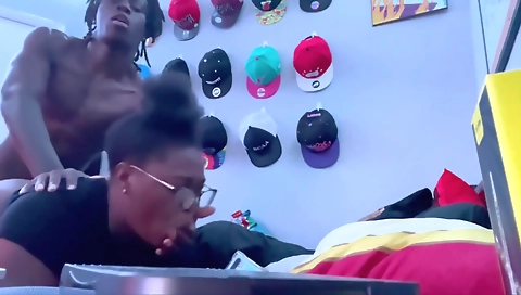 Sexy blonde's best friend