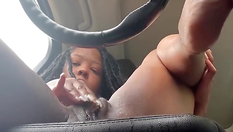 Sexy blonde anal fucking with a hot pelvis sisters