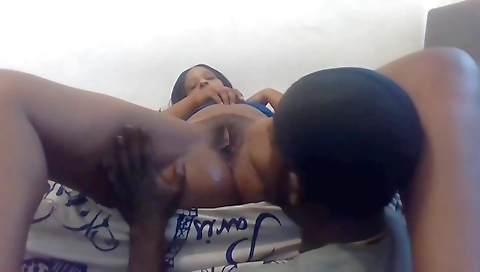 Sexy babe with big tits fucks herself dedic andoia