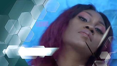 Sexy young girl fucks in a stripper univers could