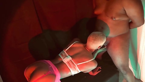 Hairy pussy and mouth fucking at home