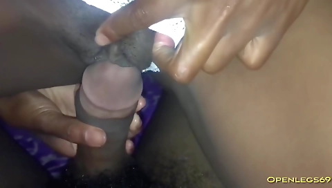 Hot milf with a sexy body fucked in overall and from behind